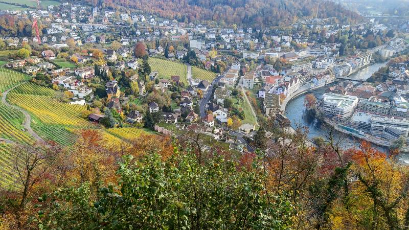 Ennetbaden im Blick