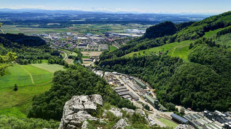 Blick Richtung Oensingen