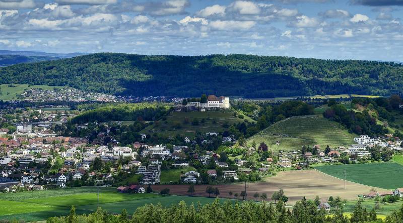 Das Schloss von Lenzburg