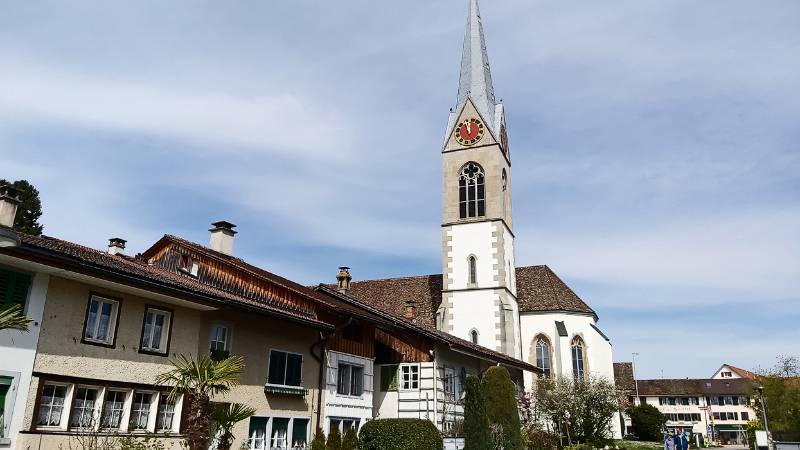 Die Kirche von Pfäffikon