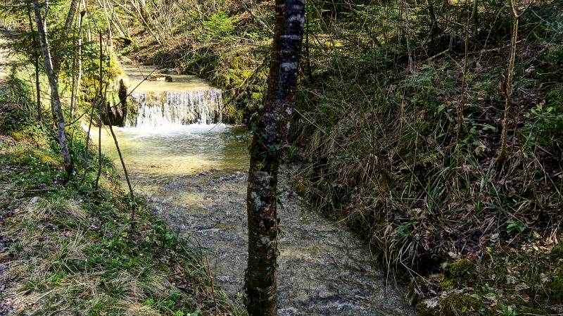 Wasserfall im Hutziker Tobel