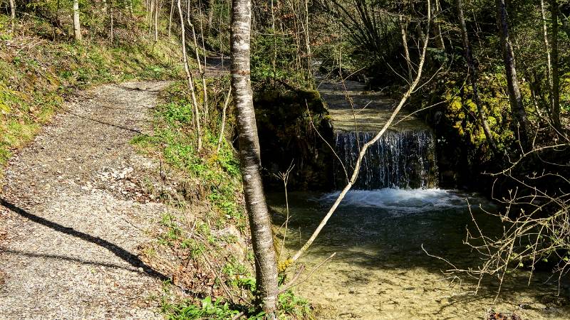 Wasserfall im Hutziker Tobel