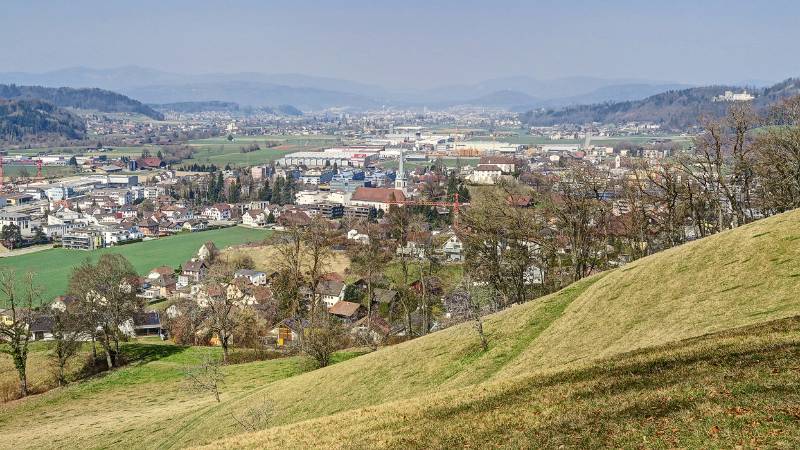 Blick auf Reiden