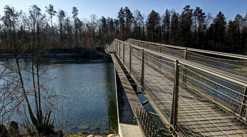 Die Hängebrücke