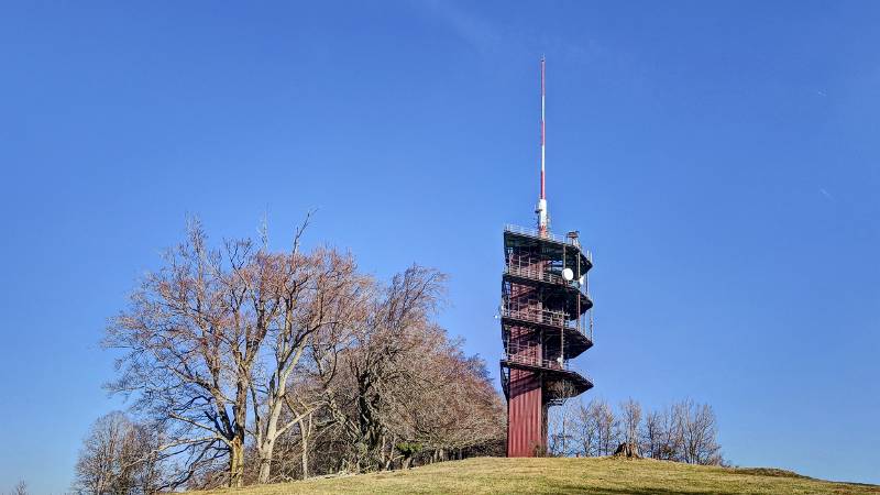 Vorbei an die Antenne