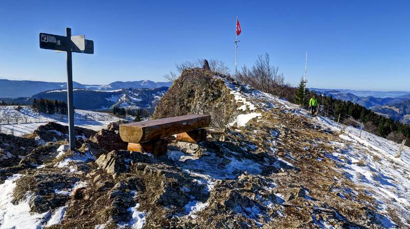 Sehr schöner Aussichtspunkt in der Näher von Vogelberg