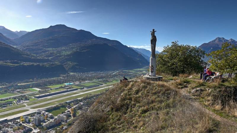 Die Madonna auf dem Mont d'Orge