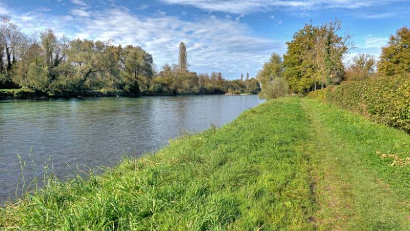 Auf dem rechten Ufer zurück zum Ausgangspunkt