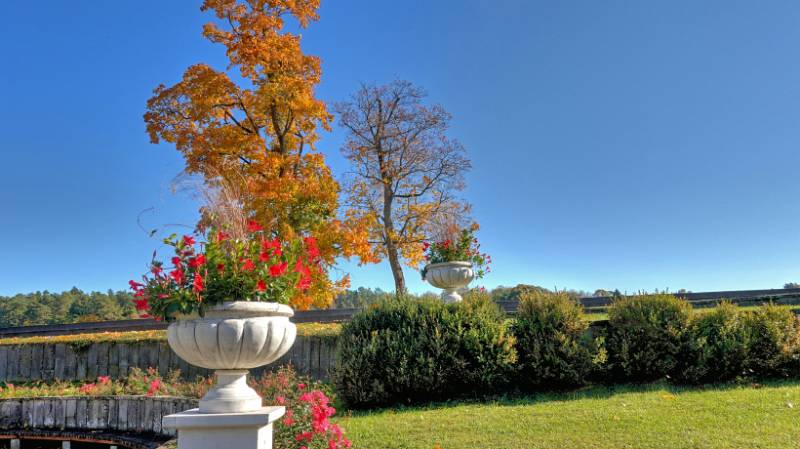 Rudens spalvos tarp Birutės gatvės ir Nemuno