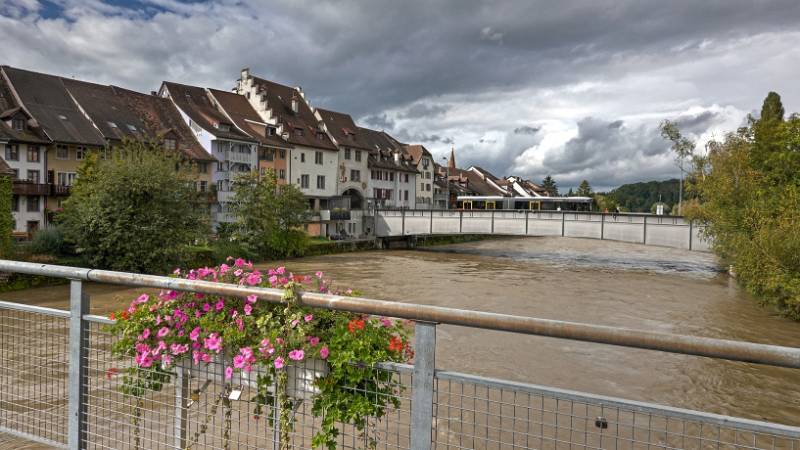 Schöne, kleine Stadt Mellingen