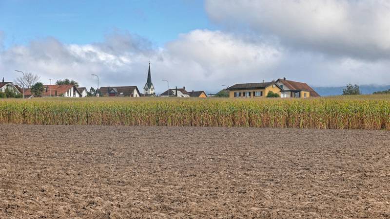 Blick auf Stetten