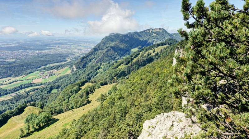 Blick Richting Weissenstein