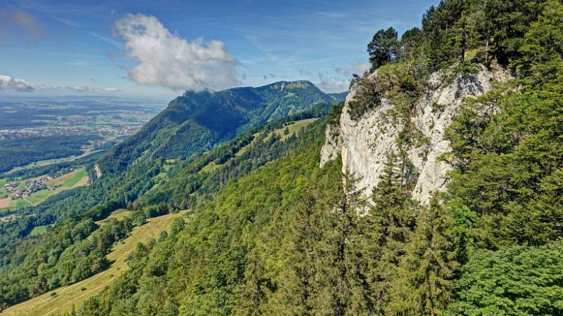 Überschreitung der Chambenflüe