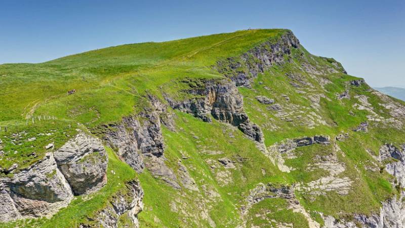 Niederbauen Chulm vom Abstieg aus