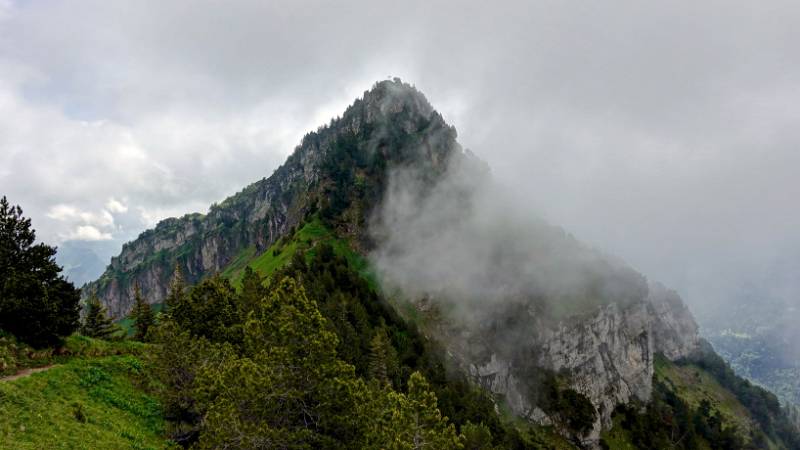 Blick auf Huser Stock von der anderen Seite