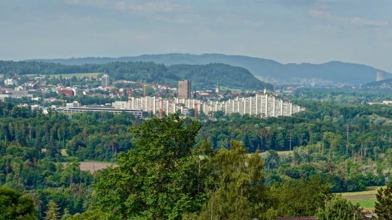 Blick auf Aarau