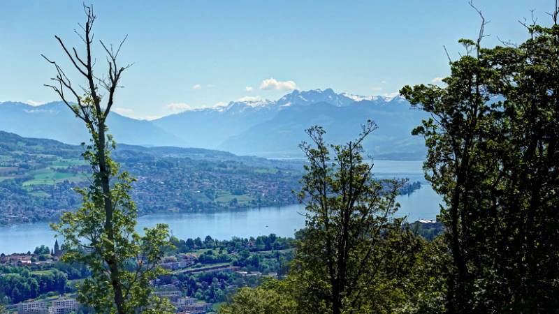 Zürichsee in Richtung Glarus