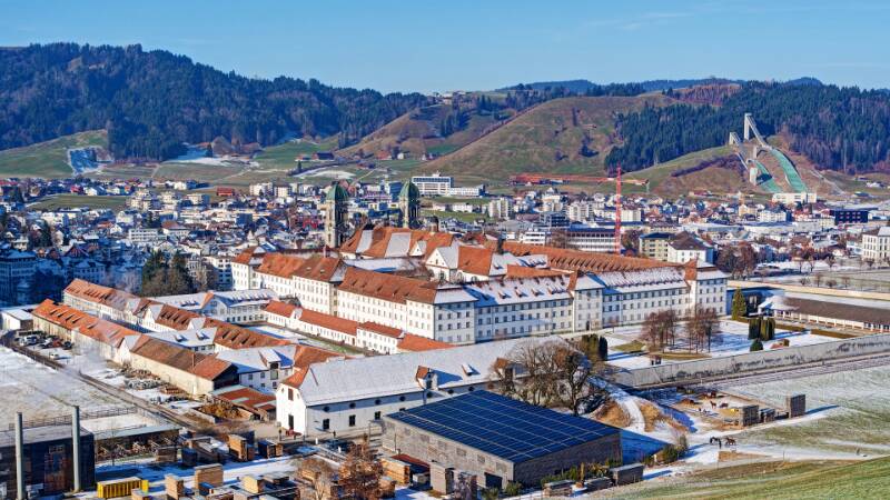 Kloster-Stadt Einsiedeln