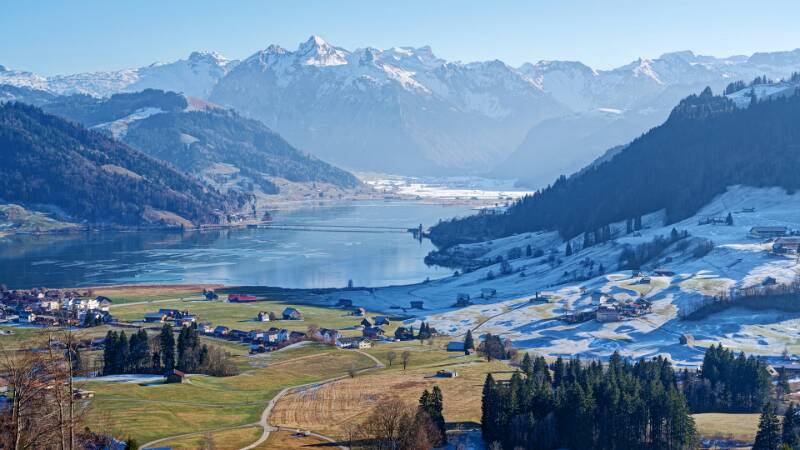 Sihlsee und Fluebrig/Diethelm