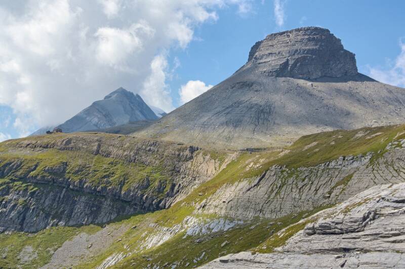 Und noch letzter Blick auf Kistenstöckli und Bifertenhütte im Abstieg
