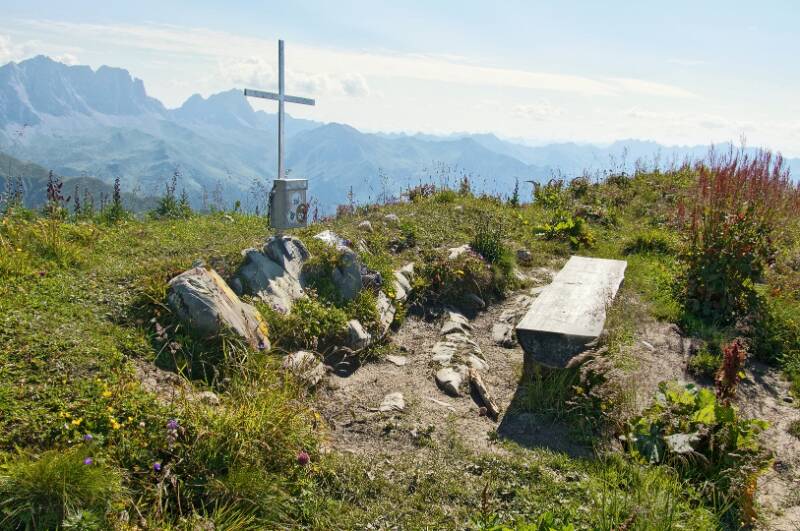 Der Gipfel von Sassauna