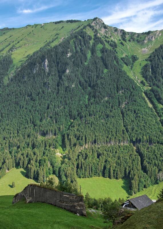 Gandispitz gegenüber