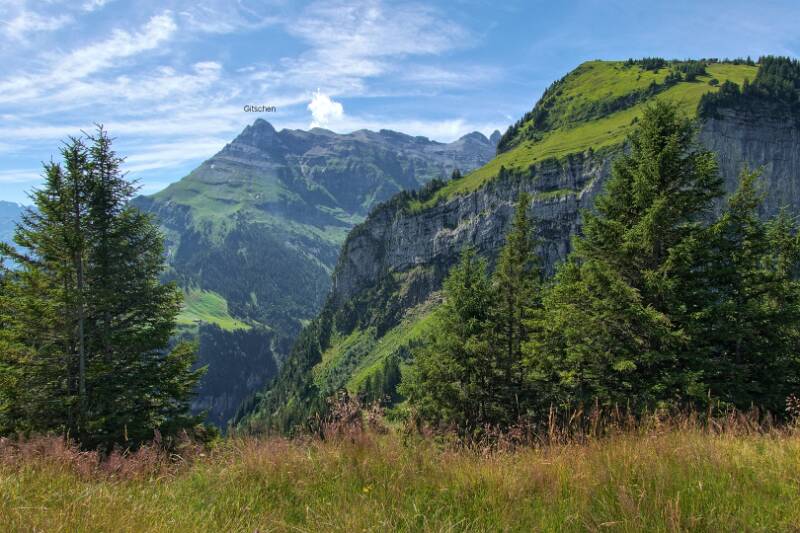 Gitschen - ein ziemlich anspruchsvoller Wandergipfel