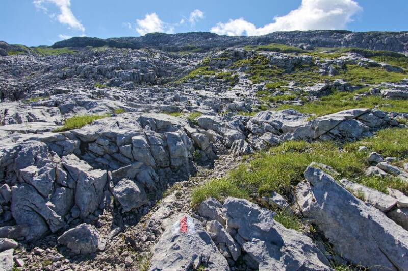 Die ersten Karrenfelder