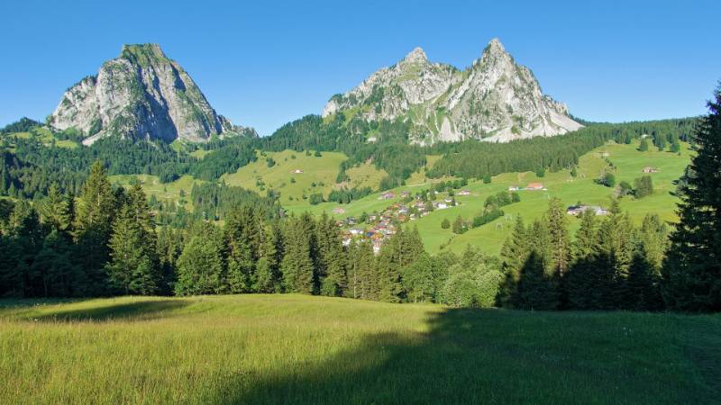 Mythen, Klein und Gross, und Haggenspitz