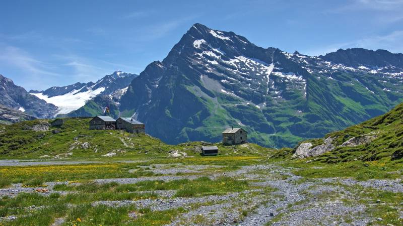Wildgällenhütte und Gross Düssi