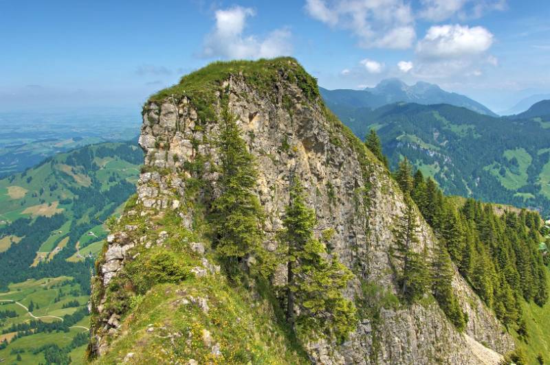 Der Übergang zwischen Schimberig und Hängst