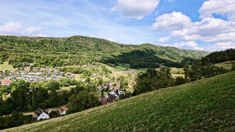 Blick auf den Lägerngrat