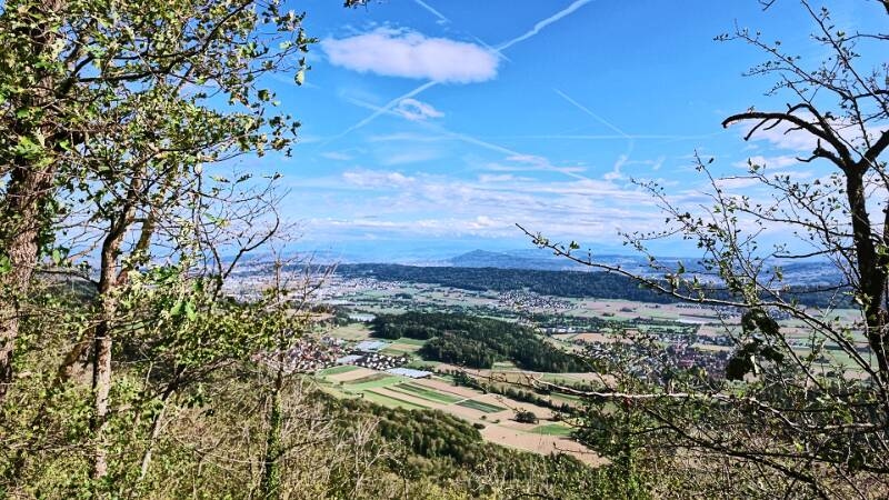 Blick Richtung Zürich