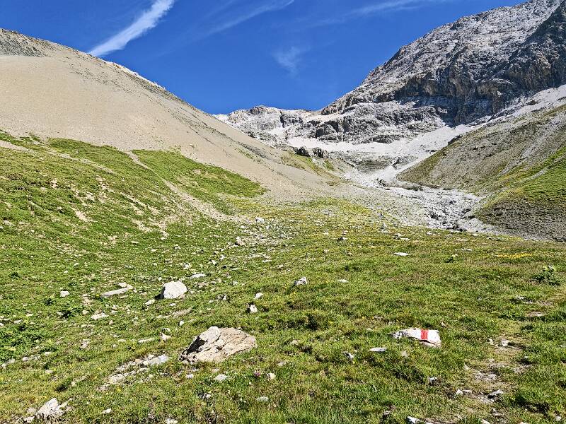 Langsam Wiesen sind zu Ende
