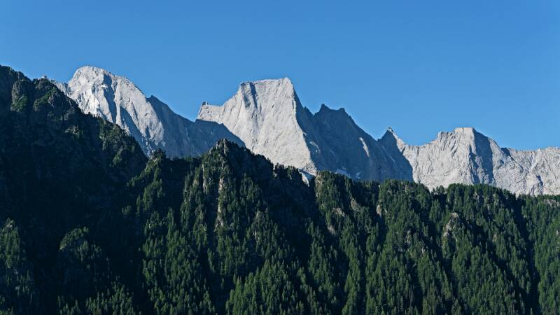 Pizzo Cengalo und Pizzo Badile