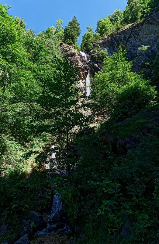 Schöner Wasserfall