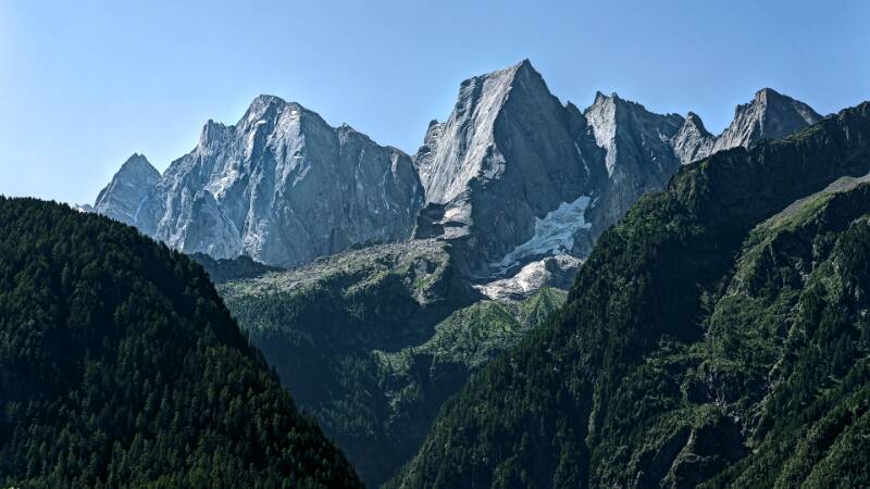 Pizzo Cengalo und Pizzo Badile