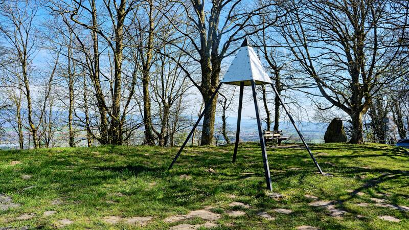 Der höchste Punkt von Mont Vully