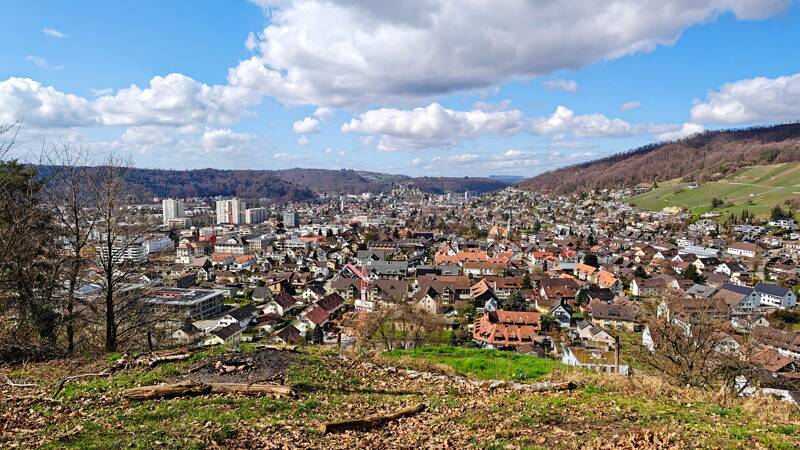 Wettingen vom Sulperg aus